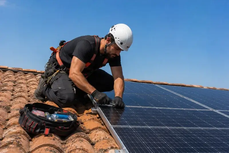 Maintenance et monitoring de panneaux solaires en Vaucluse