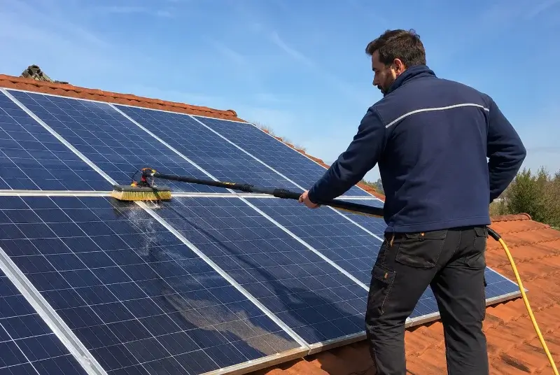 Nettoyage et entretien de panneaux solaires en Vaucluse